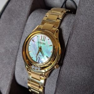 Diamond Watch-Citizen Eco-Drive L Sunrise LS, NWT